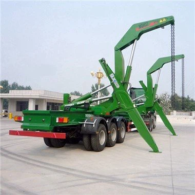 Side Loader Container Truck